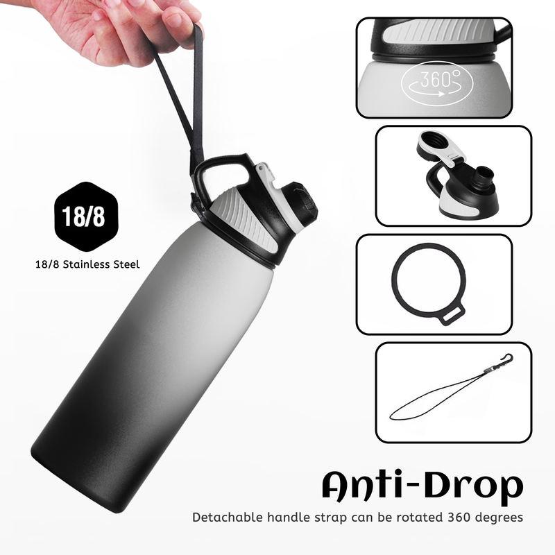 Stainless Steel Thermo Bottle with Magnetic Lid