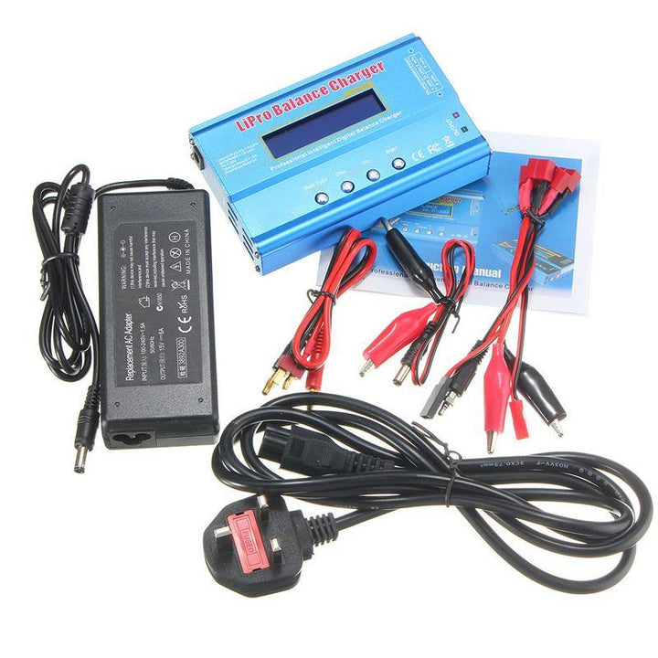 iMAX B6 80W 6A Lipo Battery Balance Charger with Power Supply Adapter - MRSLM