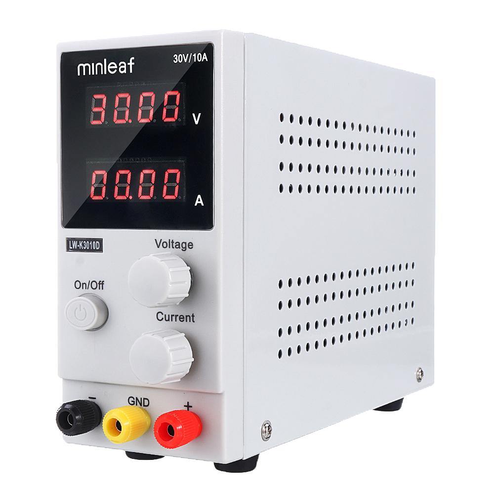 Minleaf LONG WEI K3010D 4 Digits LED Display 110V/220V 30V 10A Adjustable DC Power Supply Switching Regulated Power Supply