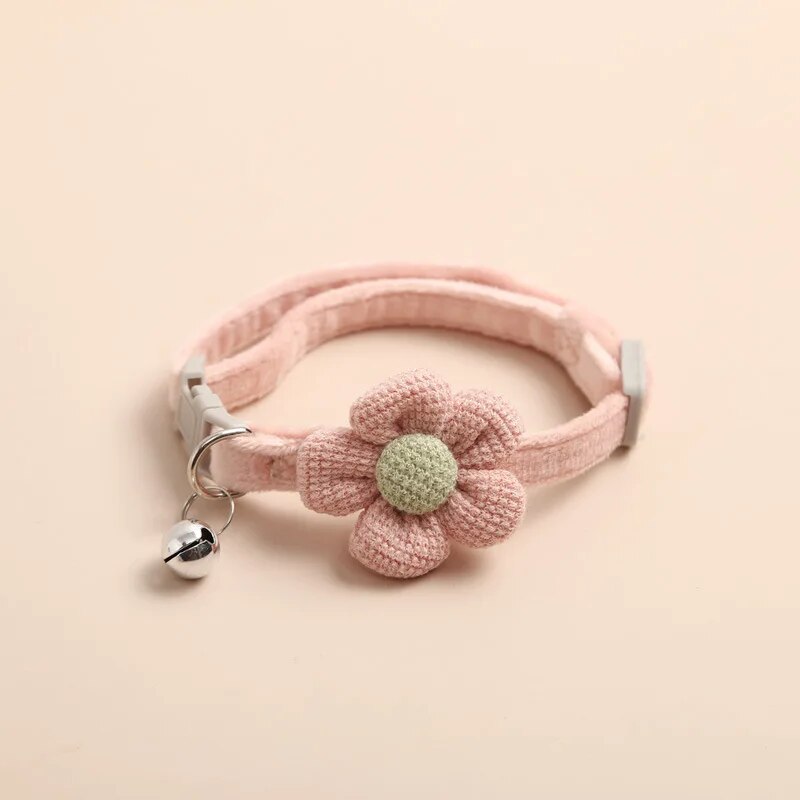 Lovely Cartoon Style Adjustable Collar with Bell