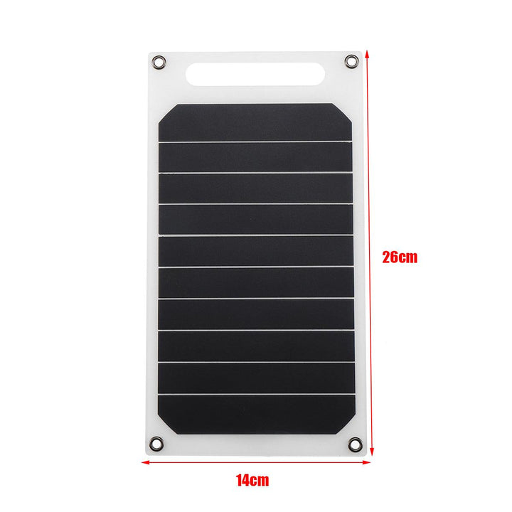 Excellway¬Æ 5V 10W Portable Solar Panel Slim & Light USB Charger Charging Power Bank Pad