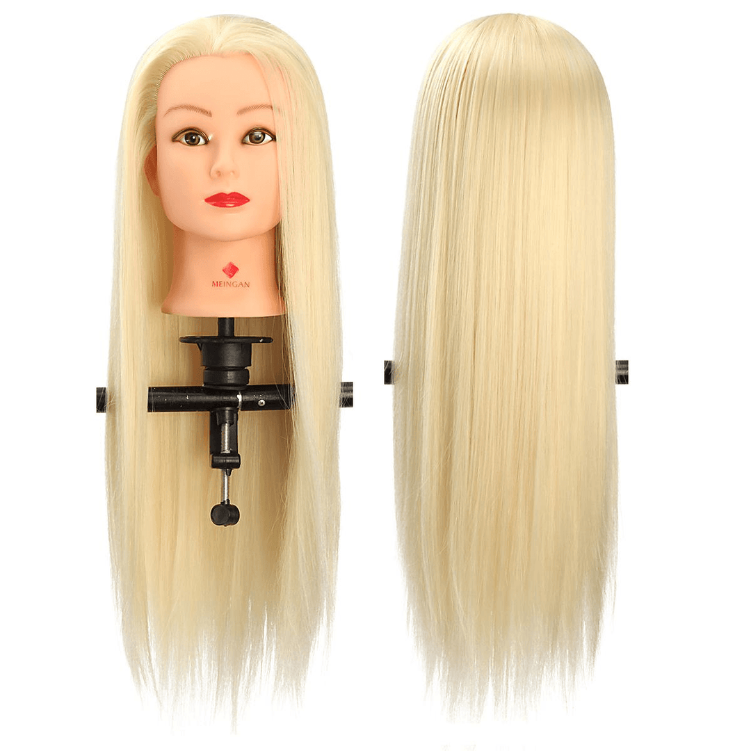 29'' Hair Salon Hairdressing Training Practice Model Mannequin Doll Head With Clamp - MRSLM