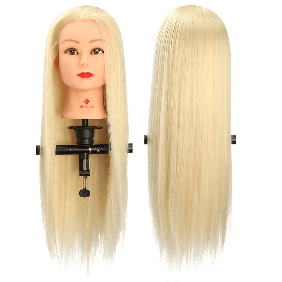 29'' Hair Salon Hairdressing Training Practice Model Mannequin Doll Head With Clamp - MRSLM