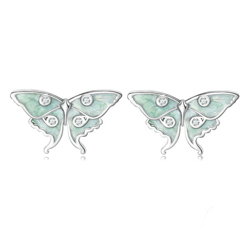 Fairy Wind Earrings Mint Green