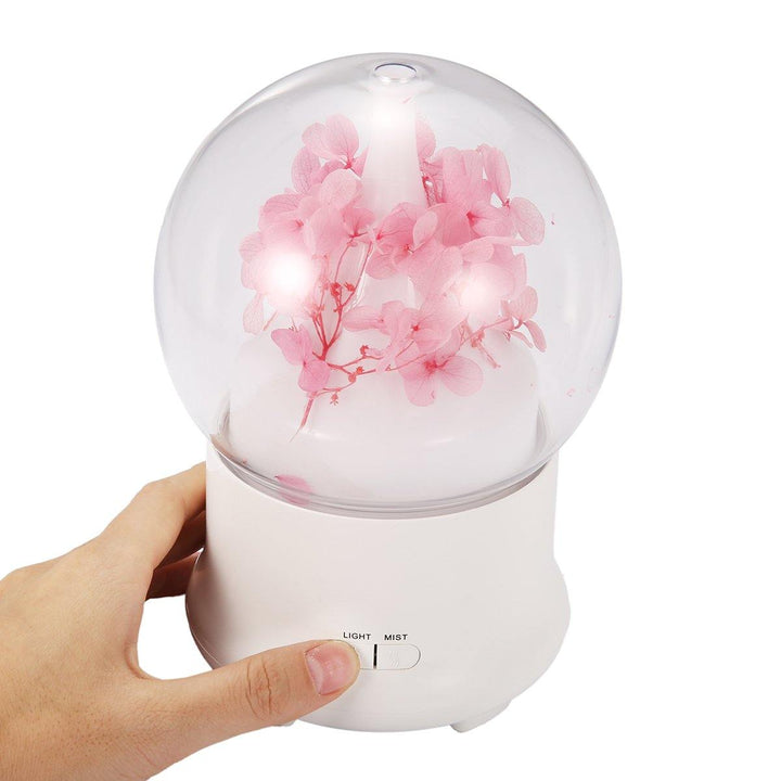 4 Colors Immortal Flower Mini Aroma Humidifier