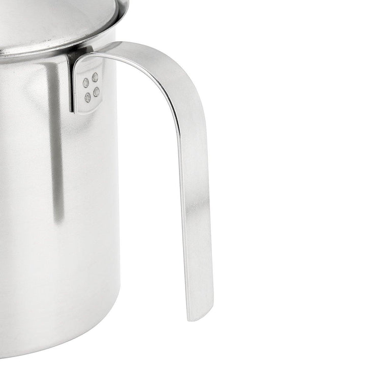 304 Stainless Steel Manual Milk Frother Double Mesh Milk Creamer Milk Foam Mesh Coffee Foamer Creamer for Coffee Shop