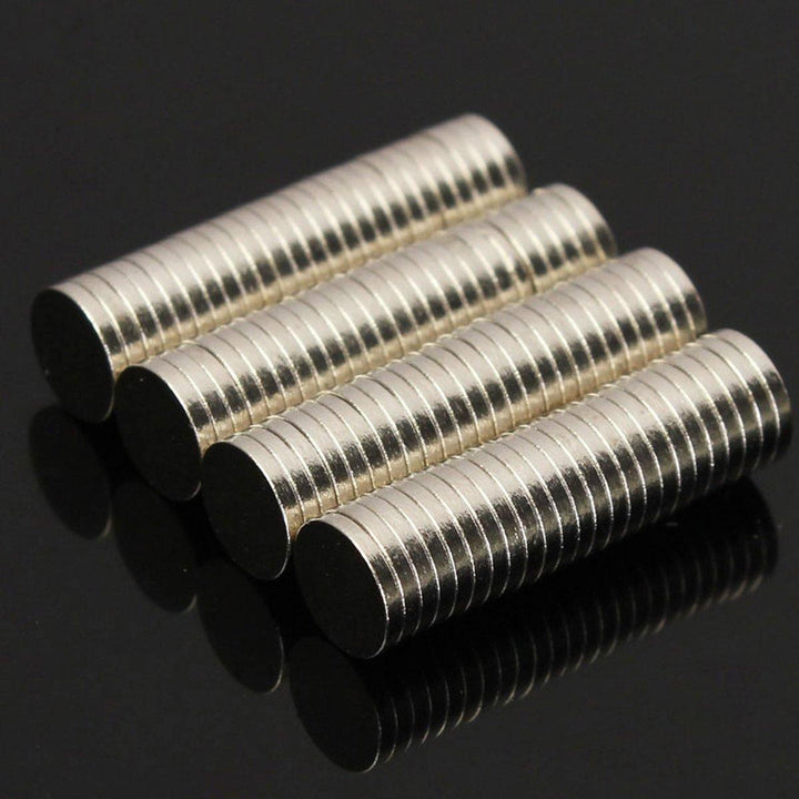 100pcs N52 6x1mm Disc Neodymium Magnet Strong Rare Earth Small Fridge Magnets