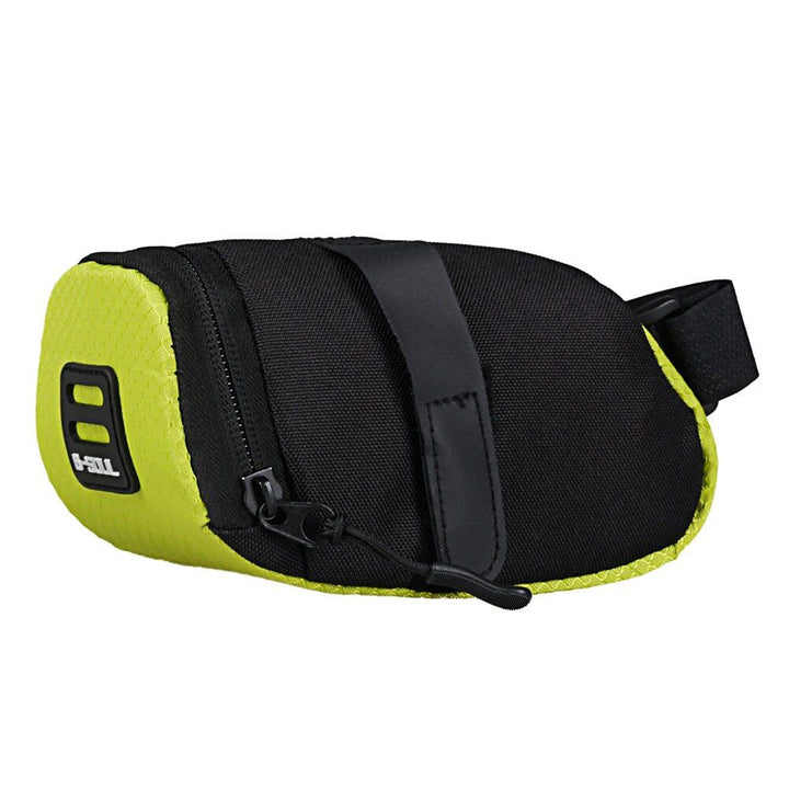 Compact High-Visibility Cycling Saddle Bag: Durable, Reflective, & Spacious