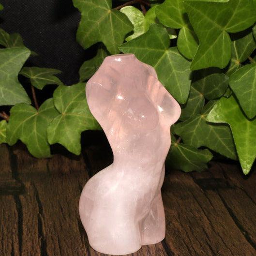 Natural Crystal Torso Model Handicraft Carving Ornaments