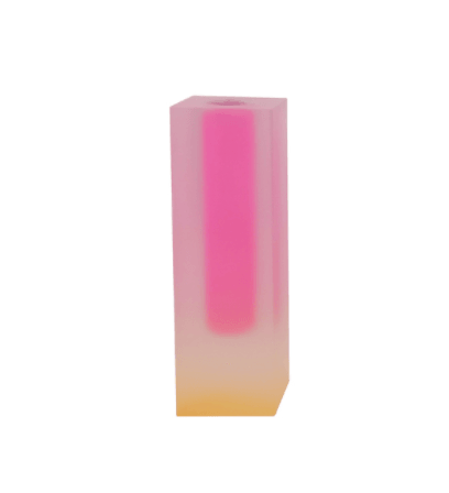 Creative Simple Acrylic Vase Square Column Glass Bubble