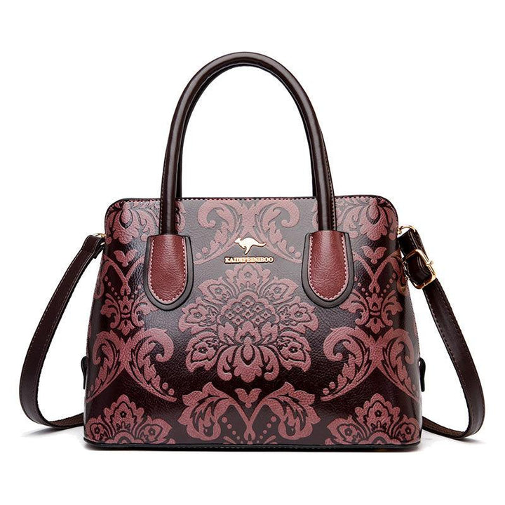 New Fashion Ethnic Wind Pressure Flower Bag