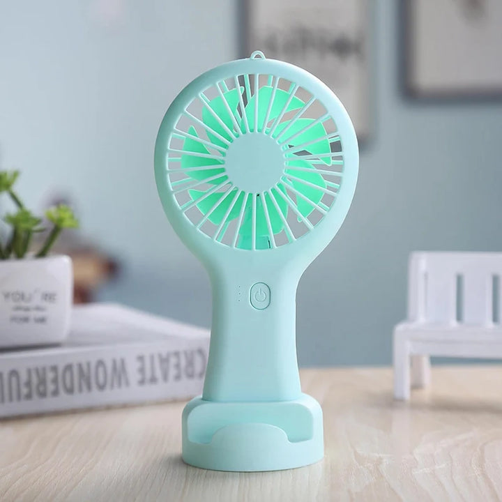 Compact 800mAh Rechargeable Pocket Fan