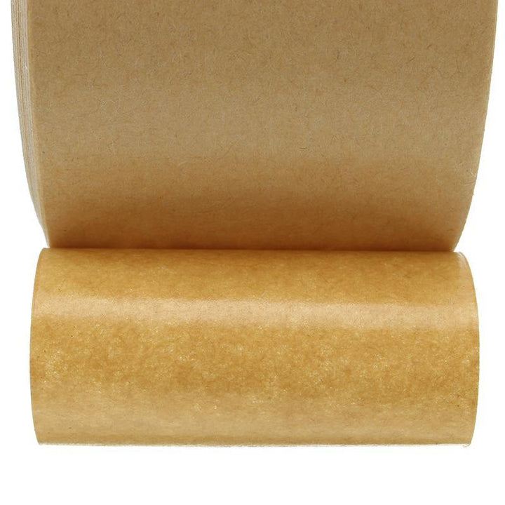 Kraft Paper Tape Strong Self Adhesive Packaging Shipping Seal Ring Tape 2 Sizes