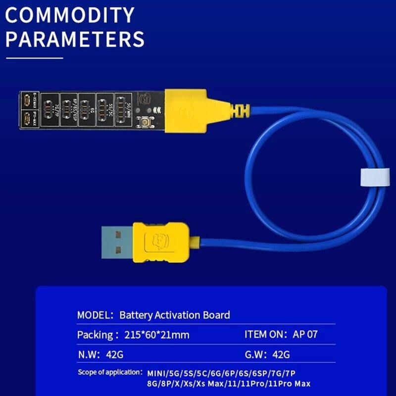 Mechanic Battery Charging Activation Panel for Iphone 5-11Promax and Android Mobile Phone DC Power Supply Activation Board