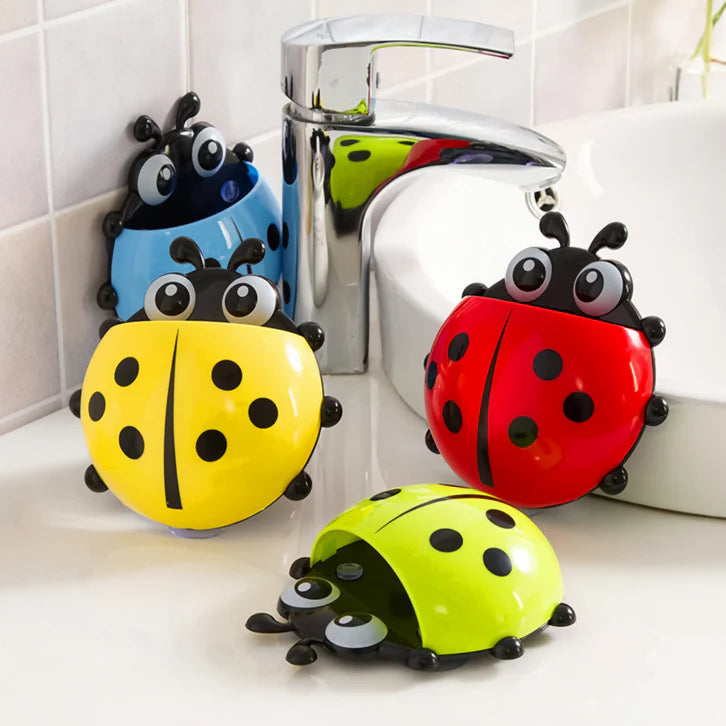 Ladybug Toothbrush Holder