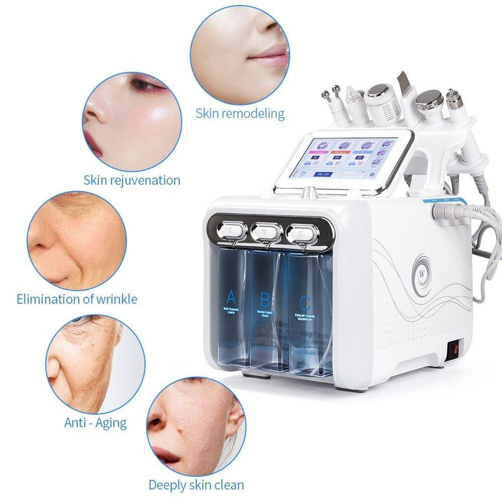 Ultra-micro Oxyhydrogen Small Bubbles Facial Cleansing Oxygen Injection Hydrating Skin Comprehensive Management Beauty Salon Equipment