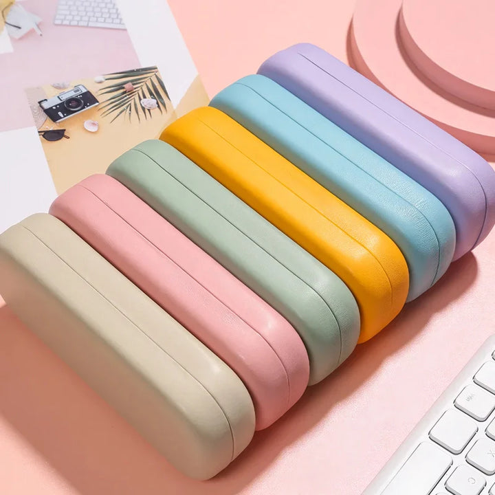 Candy Colored PU Sunglasses Case