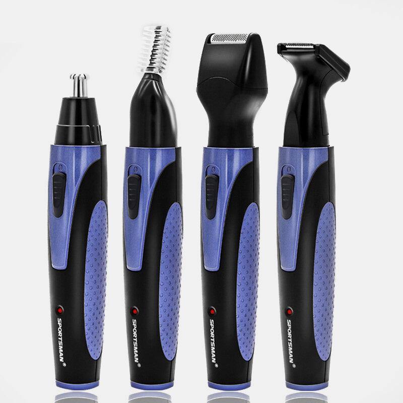 4 In 1 Hair Trimmer Set Nose Hairlines Sideburns Hair Trimmer Beard Razor - MRSLM