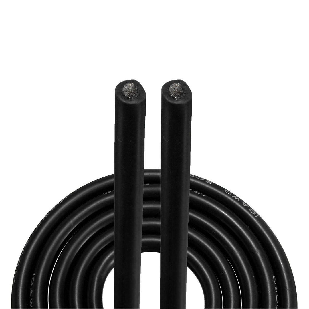 DANIU 2 Meter Black Silicone Wire Cable 10/12/14/16/18/20/22AWG Flexible Cable