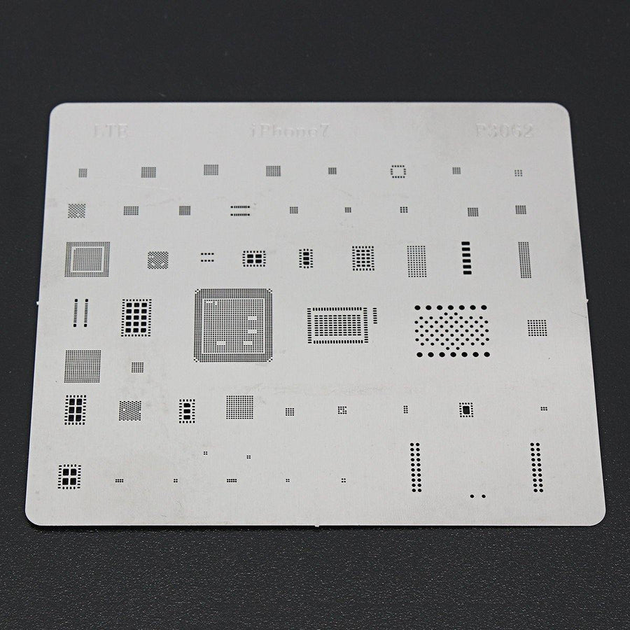 IC Repair BGA for iPhone 7 Rework Reballing Stencil Template Components - MRSLM