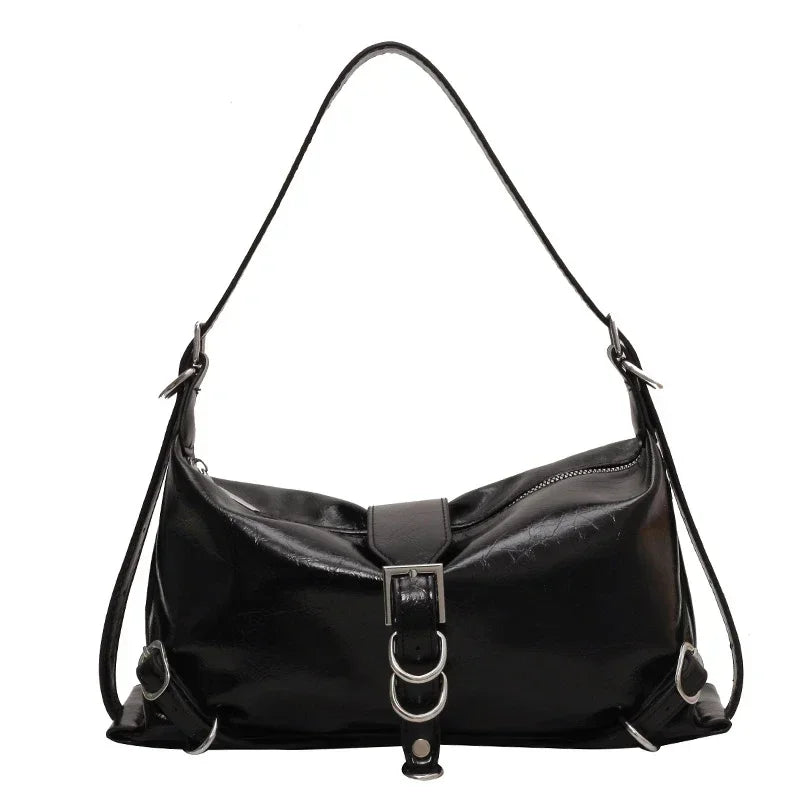 Stylish Solid Shoulder Bag