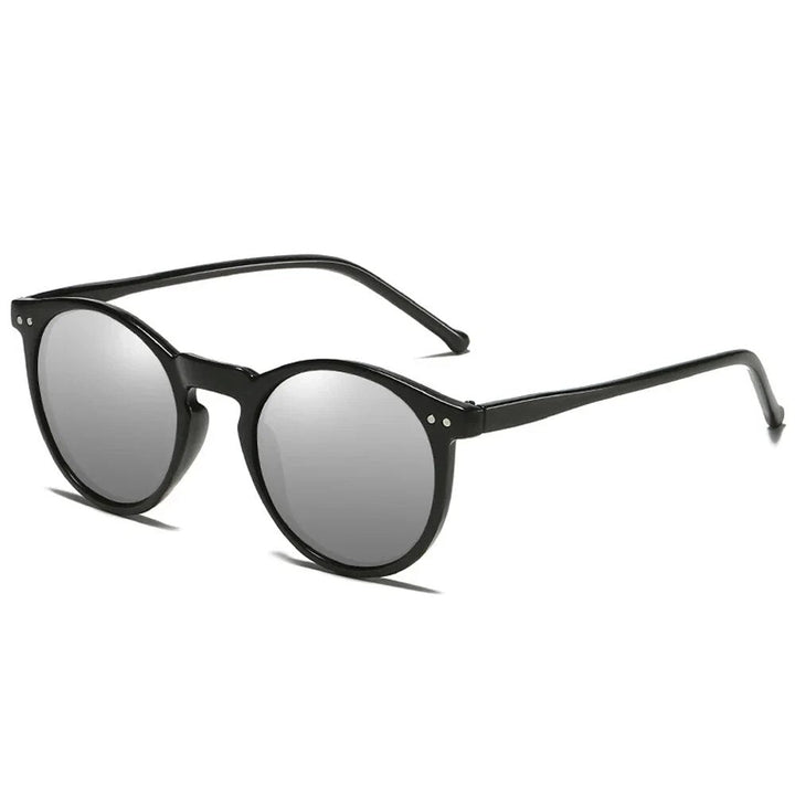 2024 Retro Round Polarized Sunglasses UV400