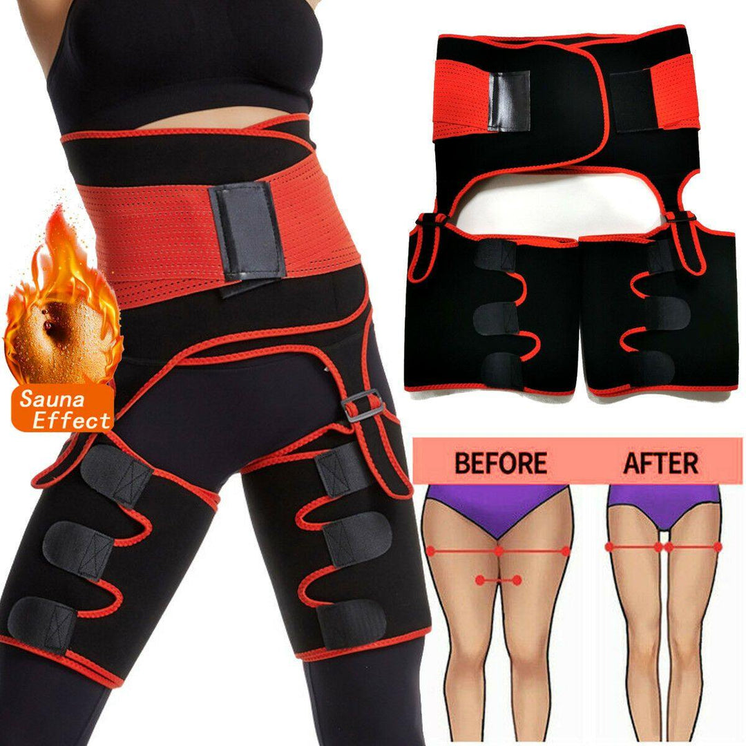 Sauna Neoprene Support Belt Legs Shaper For Sport Running Fitness Slimmer Reduce