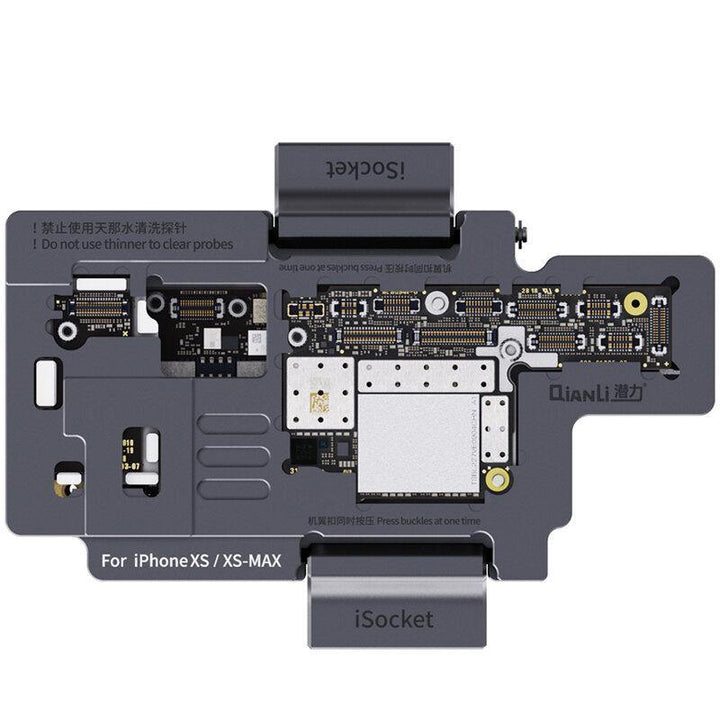 QIANLI iSocket Motherboard Test Fixture IPHONEX Double-deck Motherboard Function Tester Repair Tool for iPhone x xs xs max