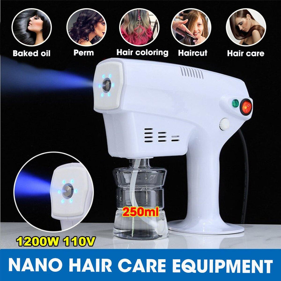 110V Blue/White Light Nano Portable Disinfection Spray Guns Household Disinfection Machine - MRSLM