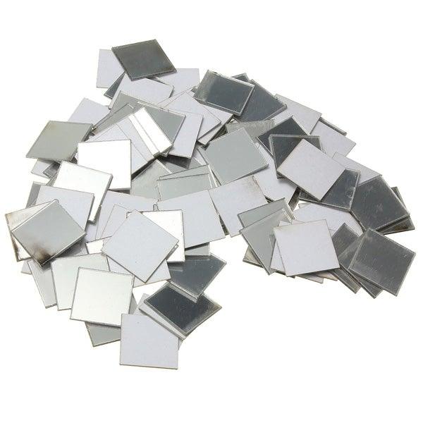 100Pcs Acrylic Art Modern 3D Mosaic Mirror DIY Wall Surface Sticker Art Decal Home Room Decor