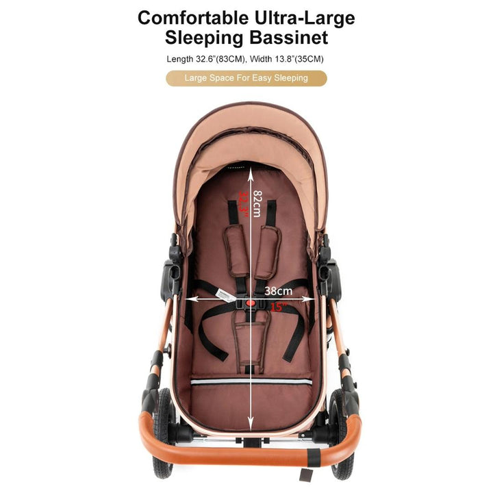 Baby Stroller Travel System Combo Car Seat