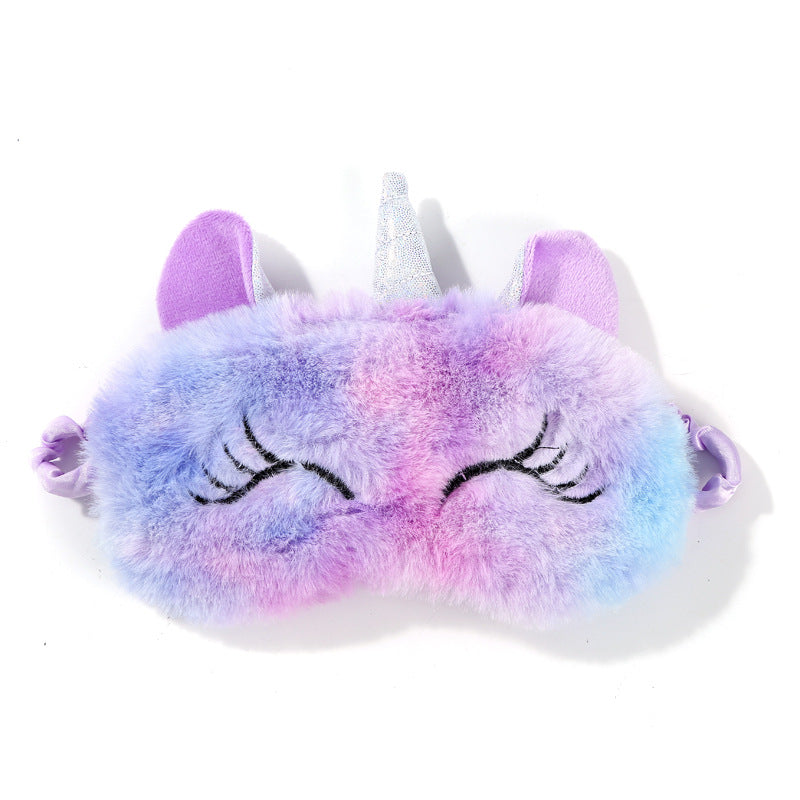 Cute Unicorn Party Anime Sleep Mask for Kids