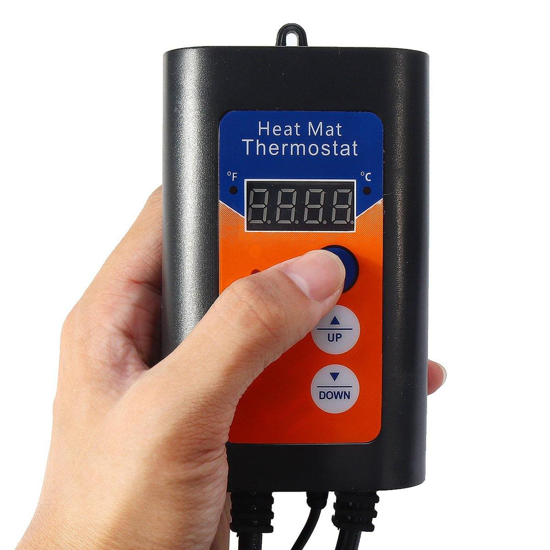 1000W Digital Heat Mat Thermostat Temperature Controller For Plant Germination