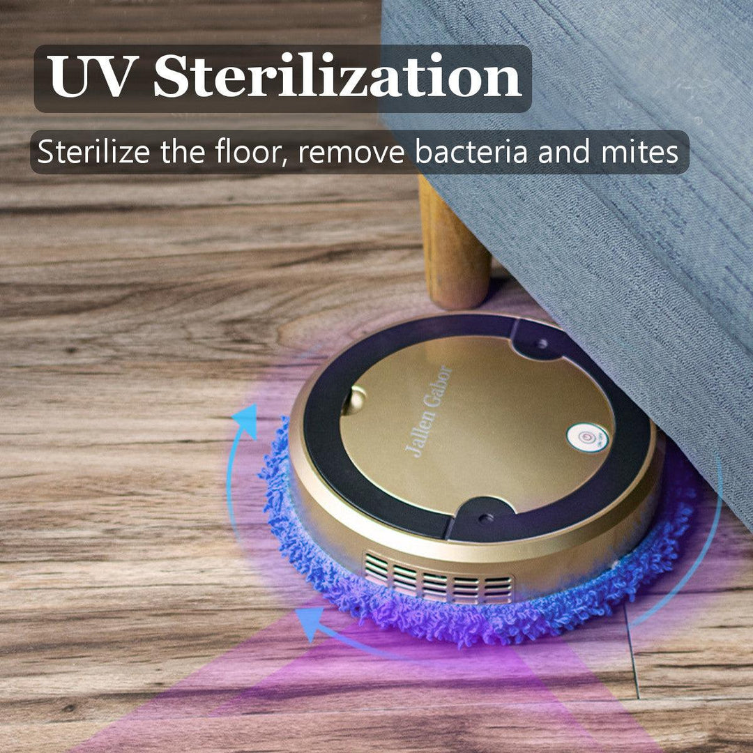 Smart Mopping Robot USB Automatic Charging Cleaner Spray Wet & Dry UV Sterilization Machine