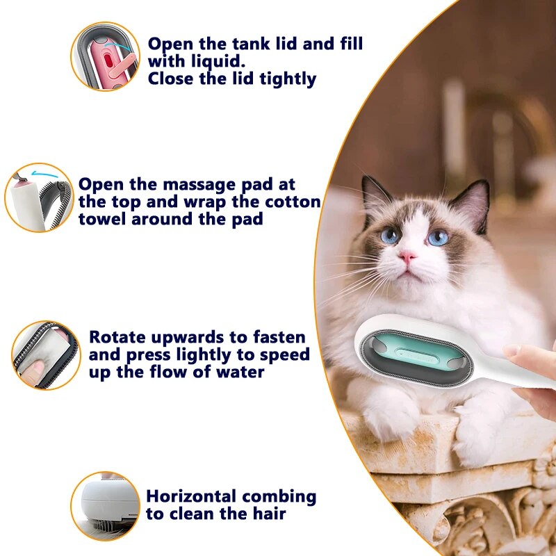 Multifunctional Cat Comb: Your Pet's Ultimate Grooming Solution