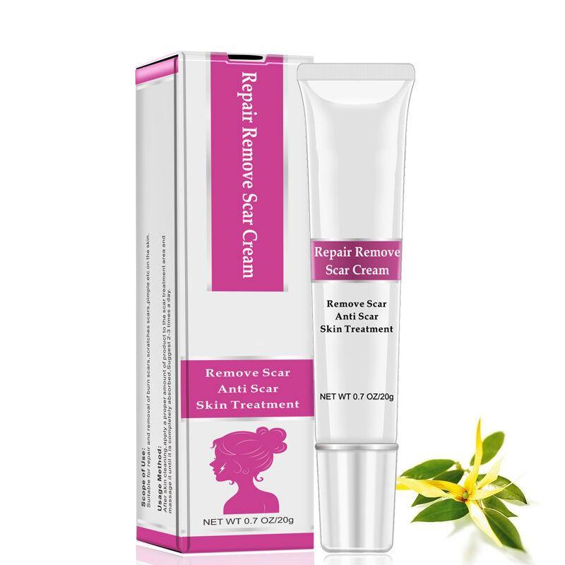 RtopR Facial Body Scar Removal Cream Repair Skin Weaken Marks Eliminate Pimple Promote Horny Layer Updating - MRSLM