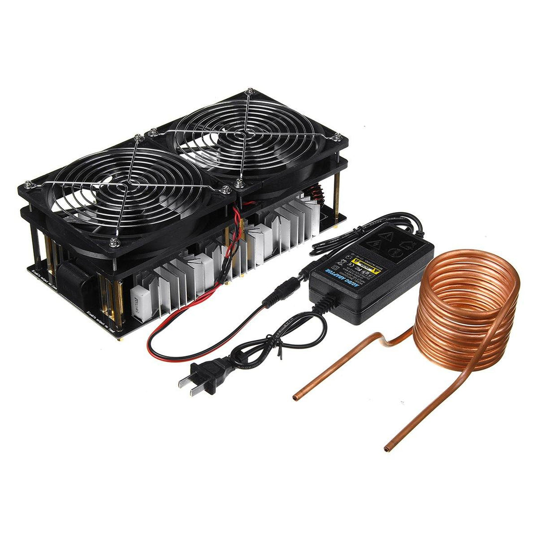 2500W ZVS Induction Heating Board Module Flyback Driver Heater+Tesla Coil+Dual fan - MRSLM