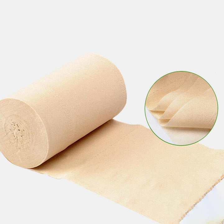 50 Rolls Coreless Bamboo Paper Towel Ultra Soft Toilet Paper for Home Hotel Cafe Shop Restaurant