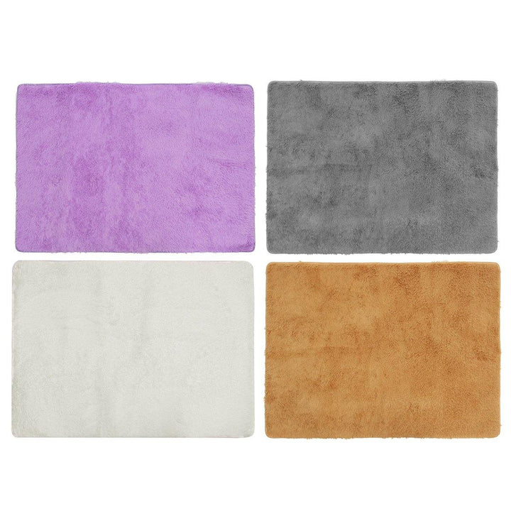 160x230cm Modern Soft Fluffy Floor Rug Anti-skid Shag Shaggy Area Rug Home Bedroom Dining Room Carpet Child Play Mat Yoga Mat