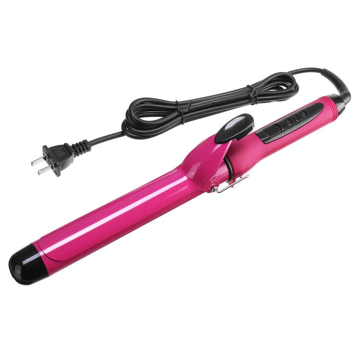 360¬∞ Rotating Electric Hair Salon Curler Tool Ceramic Curling Iron Wand