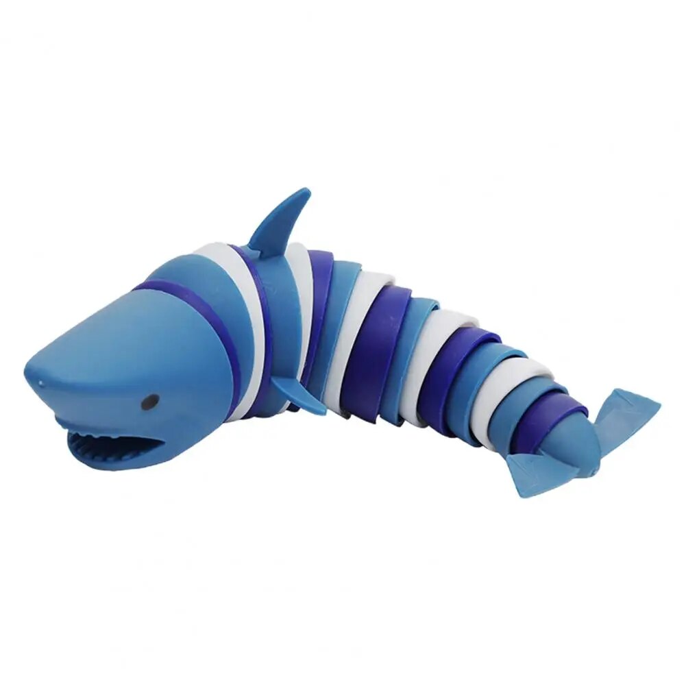 360-Degree Articulated Ocean Shark Sensory Fidget Toy