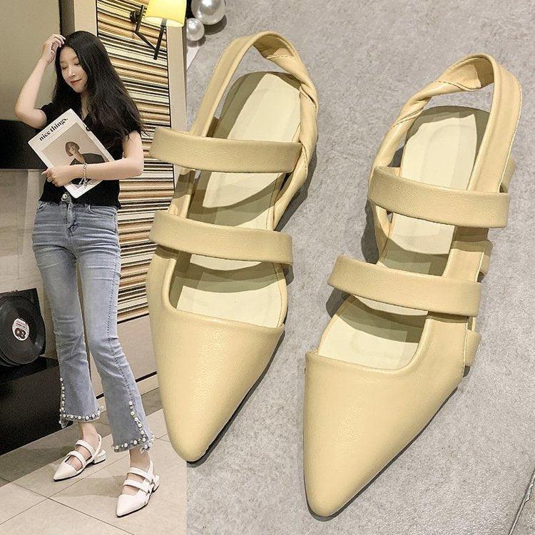 Temperament Foreign Style Single Shoes Sandals Trendy