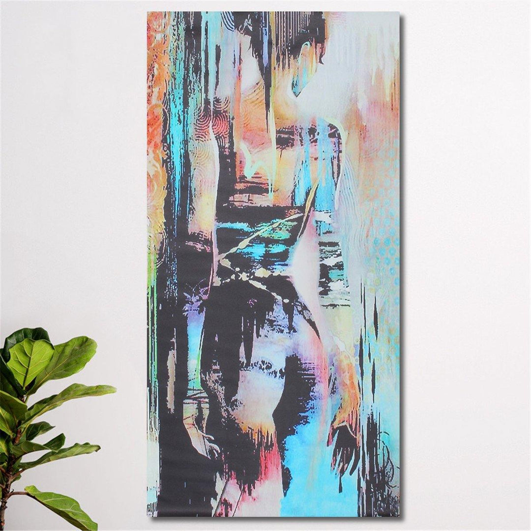 1 Piece Woman Back View Abstract Canvas Print Painting Wall Decorative Print Art Pictures Framed/Frameless Wall Hanging Decorations for Home Office