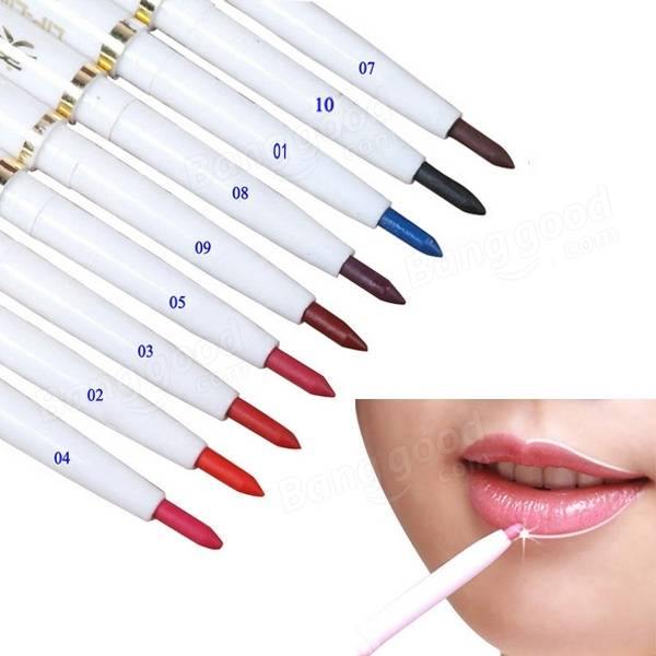 1Pcs Automatic Rotary Long Lasting Lip Liner Pencil Cosmetic