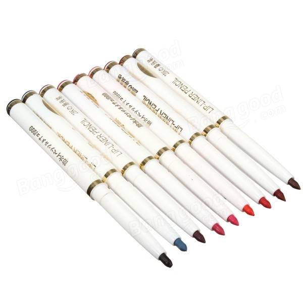 1Pcs Automatic Rotary Long Lasting Lip Liner Pencil Cosmetic